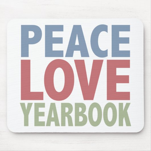 FriedensLiebe-Jahrbuch Mousepad (Vorne)