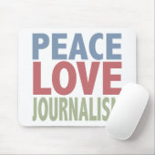 FriedensLiebe-Journalismus Mousepad (Mit Mouse)