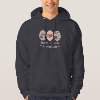 FriedensLiebe-Journalismus-Pullover Hoodie