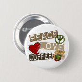 FRIEDENSLiebe-KAFFEE 2 Button (Vorne & Hinten)