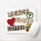 FRIEDENSLiebe-KAFFEE 2 Mousepad (Mit Mouse)