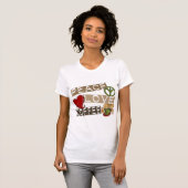 FRIEDENSLiebe-KAFFEE 2 T-Shirt (Vorne ganz)