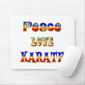FriedensLiebe-Karate Mousepad (Mit Mouse)
