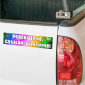 FriedensLiebe-katalanischer Autoaufkleber (Auf Lkw)