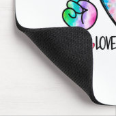 Friedensliebe Kindergarten Erster Schultag Team T- Mousepad (Ecke)