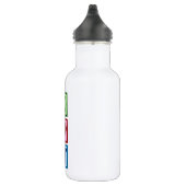 FriedensLiebe-körperlicher Therapeut Trinkflasche (Rechts)