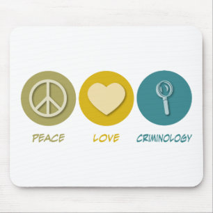 FriedensLiebe-Krimonologie Mousepad