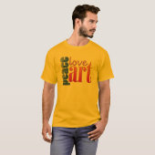 FriedensLiebe-Kunst II T-Shirt (Vorne ganz)