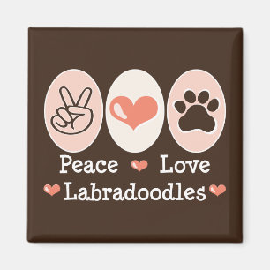 FriedensLiebe Labradoodles Magnet