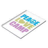 FriedensLiebe-Lager Notizblock (Linke Seite)