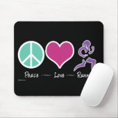 FriedensLiebe-Laufen Mousepad (Mit Mouse)