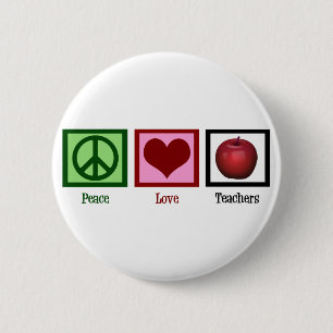 FriedensLiebe-Lehrer Button