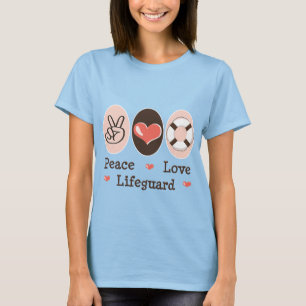 FriedensLiebe-Leibwächter-Wecker-T-Shirt T-Shirt