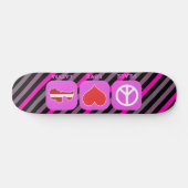 FriedensLiebe Lettland Skateboard (Horizontal)