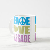 FriedensLiebe-Massage Kaffeetasse (Vorderseite Links)