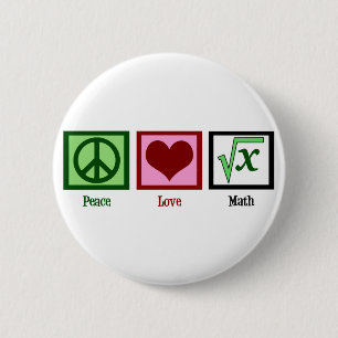 FriedensLiebe-Mathe Button