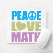 FriedensLiebe-Mathe Mousepad (Mit Mouse)