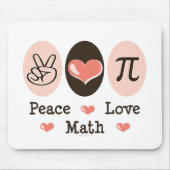 FriedensLiebe-Mathe Mousepad (Vorne)
