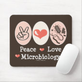 FriedensLiebe-Mikrobiologie Mousepad (Mit Mouse)