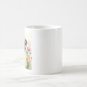 Friedensliebe Mops Tasse (Mittel)