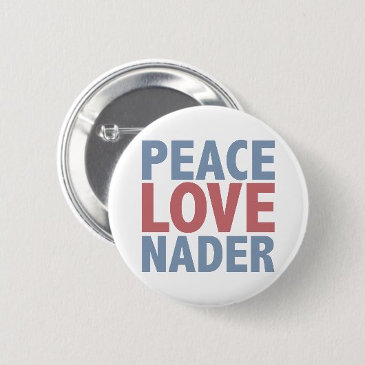 FriedensLiebe Nader Button (Vorne & Hinten)