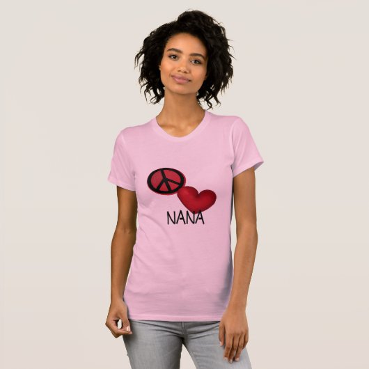 FriedensLiebe Nana T-Shirt (Vorne ganz)