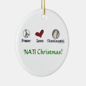 FriedensLiebe NATI (Cincinnati) Keramikornament (Rechts)