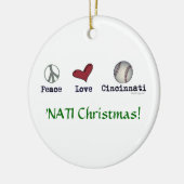 FriedensLiebe NATI (Cincinnati) Keramikornament (Links)