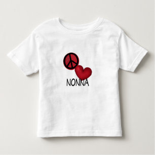 FriedensLiebe Nonna Kleinkind T-shirt