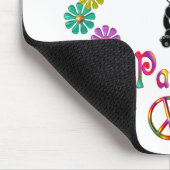 FRIEDENSLiebe-PANDAS Mousepad (Ecke)