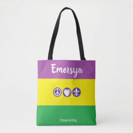 FriedensLiebe-Parade-Taschen-Tasche Karneval NOLA Tasche