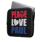 FriedensLiebe Paul Laptopschutzhülle (Vorderseite Links)