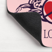 FRIEDENSLiebe-PFERDE Mousepad (Ecke)