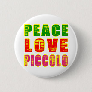 FriedensLiebe-Piccoloflöte Button