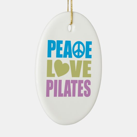 FriedensLiebe Pilates Keramikornament (Rechts)