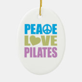 FriedensLiebe Pilates Keramikornament (Vorne)