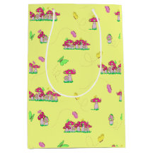 Friedensliebe Pilze Geschenktasche