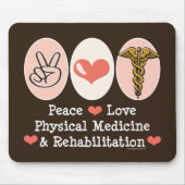 FriedensLiebe PM&R Mousepad (Vorne)