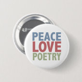 FriedensLiebe-Poesie Button (Vorne & Hinten)
