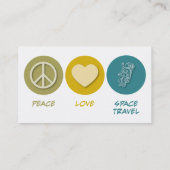 FriedensLiebe-Raumfahrt Visitenkarte (Rückseite)