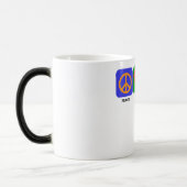 FriedensLiebe-Rudern Verwandlungstasse (Links)