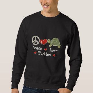 FriedensLiebe-Schildkröte-Sweatshirt Sweatshirt