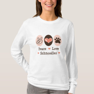 FriedensLiebe Schnoodles langes Hülsen-T-Shirt T-Shirt