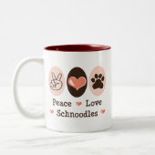FriedensLiebe Schnoodles Tasse (Links)