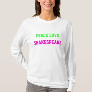 FRIEDENSLiebe, SHAKESPEARE T-Shirt