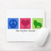 FriedensLiebe Sheltie Mousepad (Mit Mouse)