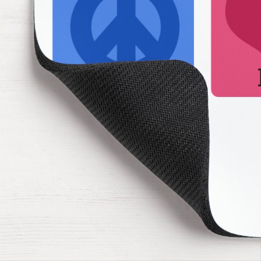 FriedensLiebe-Sibirier Mousepad (Ecke)