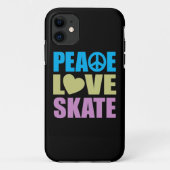 FriedensLiebe-Skate Case-Mate iPhone Hülle (Rückseite)