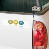 FriedensLiebe-Sozialarbeit Autoaufkleber (Auf Lkw)
