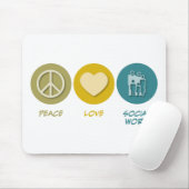 FriedensLiebe-Sozialarbeit Mousepad (Mit Mouse)